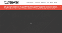 Desktop Screenshot of klatreskoven.dk